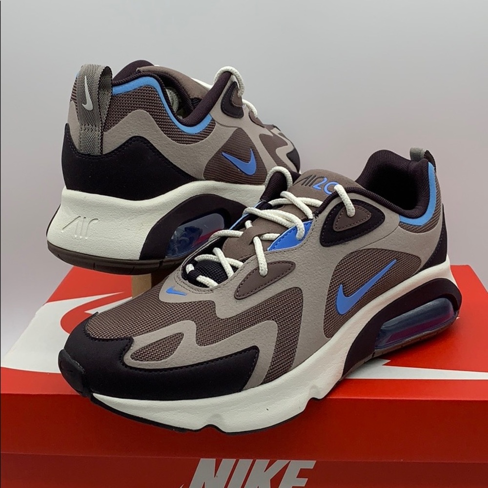 NIKE AIR MAX 200 plum eclipse/university blue Men’ - Picture 14 of 16
